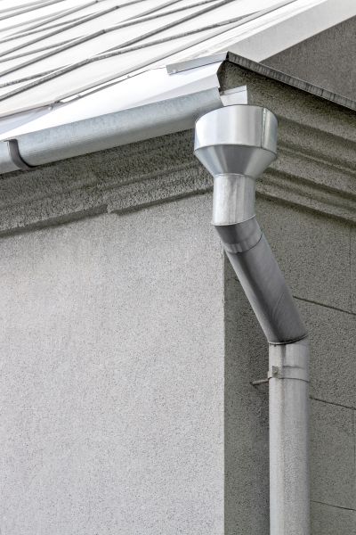 Galvanized Gutter Installation in Fond Du Lac