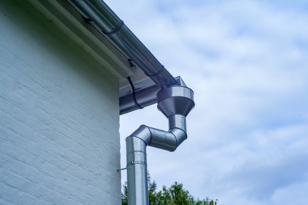 Metal Downspout Replacement in Fond Du Lac