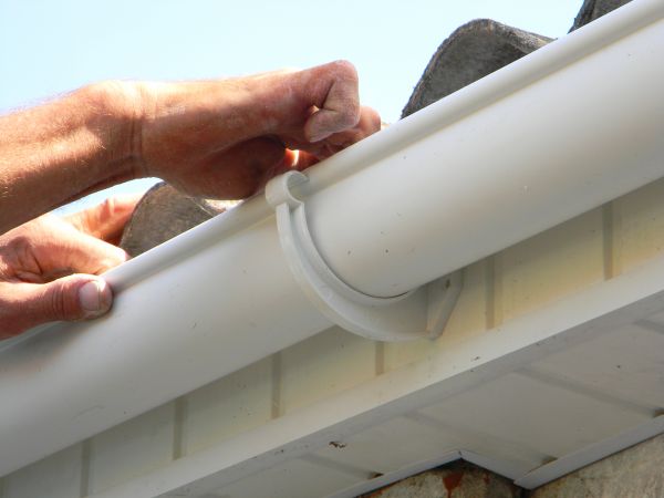Plastic Gutter Repair in Fond Du Lac