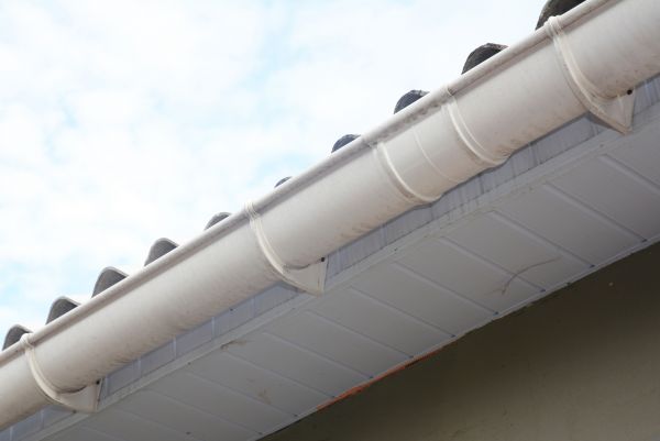 Plastic Gutter Installation in Fond Du Lac