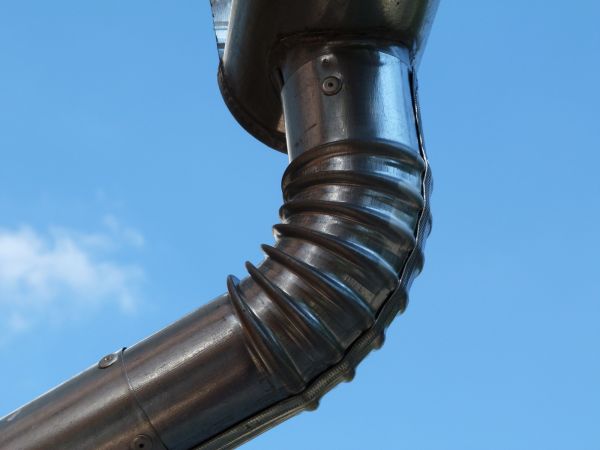 Metal Downspout Installation in Fond Du Lac