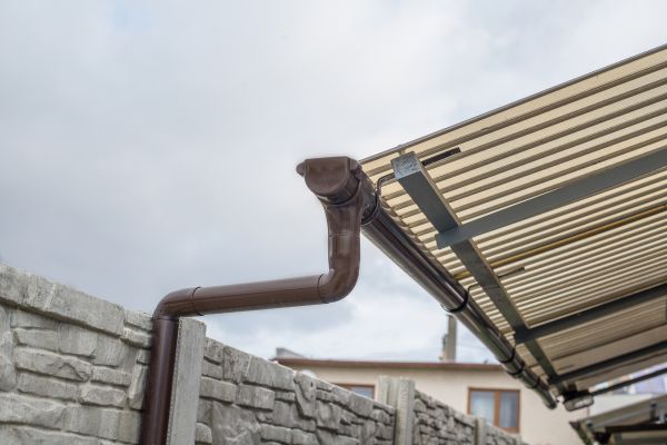 Plastic Downspout Installation in Fond Du Lac